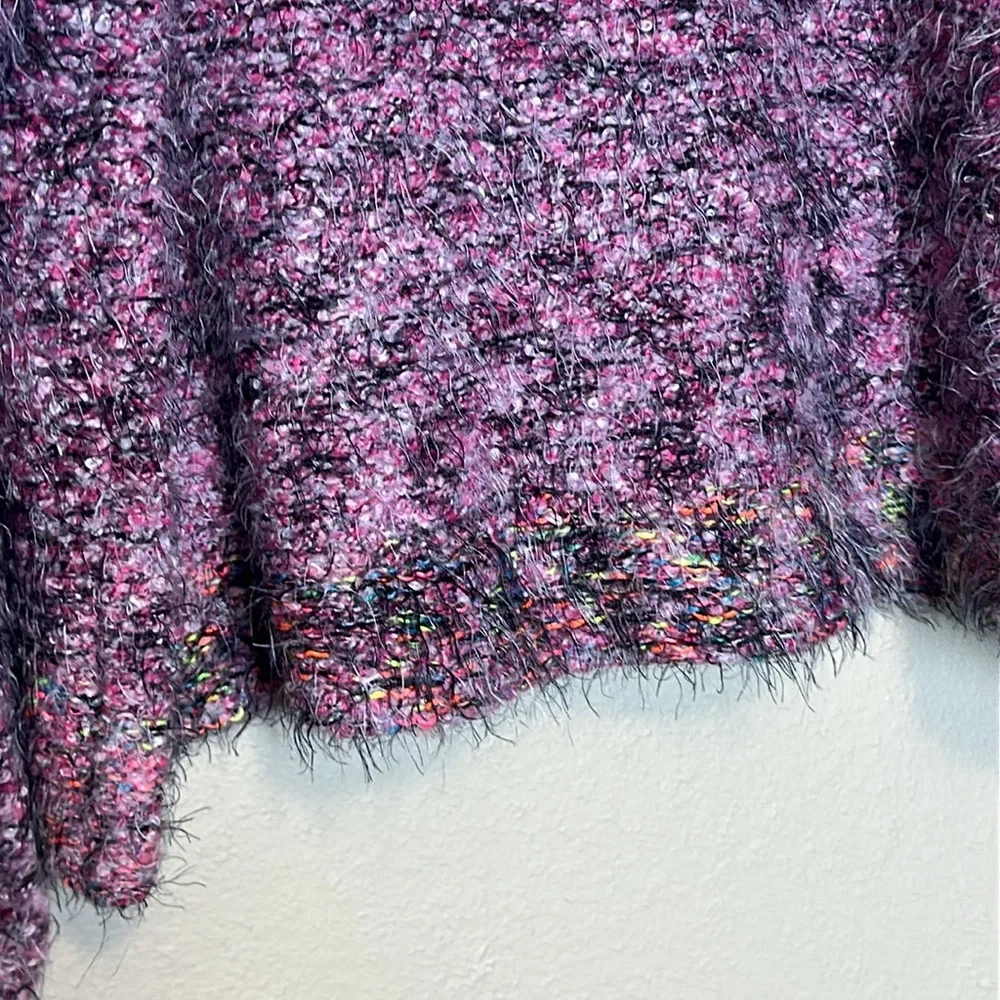 Free People Stellar Knit‎ Collared Pullover Sweater Size Medium